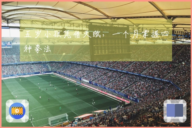 五岁小孩凭借天赋,一个月掌握四种拳法