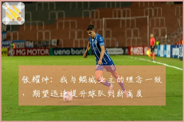 张耀坤：我与鲲城业主的理念一致，期望迅速提升球队到新高度